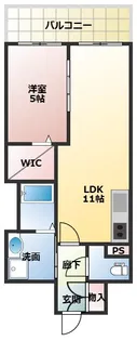 VITA荒本【11階】の間取り