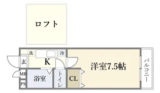 ヴァルーンレイム13【1階】の間取り