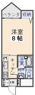ハイツリリーフIII【3階】の間取り