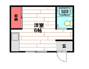 マーベラスハイツ【2階】の間取り