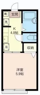 パークハイツ【2階】の間取り