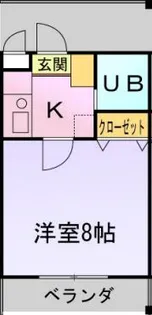 マンションN.K【2階】の間取り