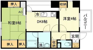 プリマベーラ西神奈川【6階】の間取り