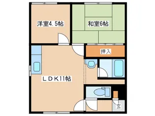 セブンハウス【2階】の間取り