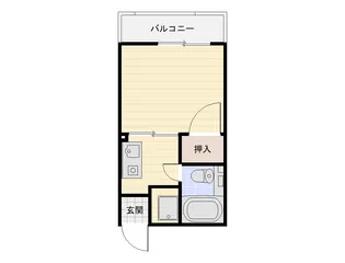 サンホワイト【1階】の間取り