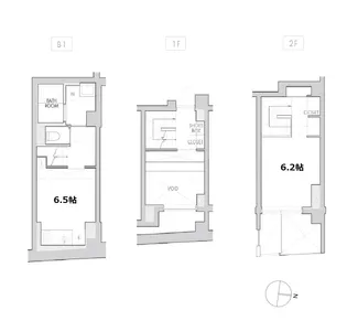 エスセナーリオ牛込柳町【1階】の間取り