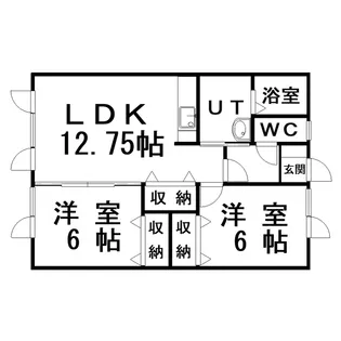 Castle【1階】の間取り