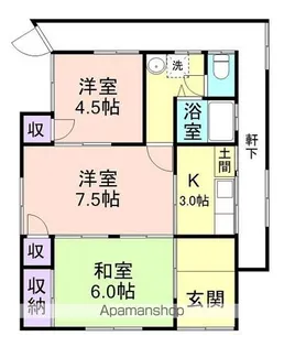 和歌山県和歌山市和歌浦東2【一戸建】の間取り