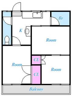 東京都八王子市横川町【アパート】の間取り