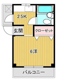 casa azul【2階】の間取り