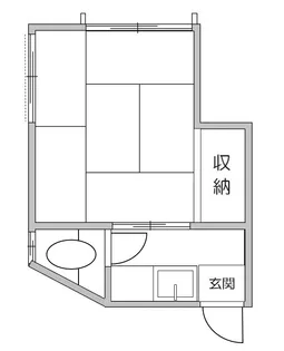 五月荘【2階】の間取り