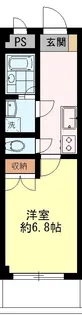 CUBE横浜【3階】の間取り