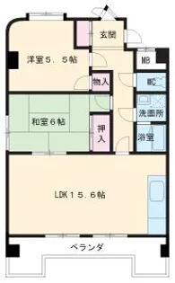 ユーキマンション【2階】の間取り