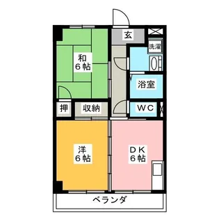 メゾンG5【3階】の間取り