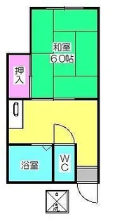 ヴィラ小池【1階】の間取り