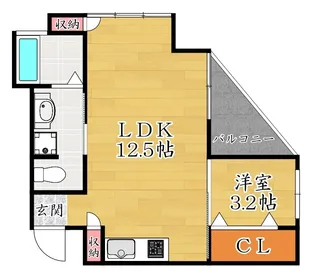 ピコットVII【5階】の間取り