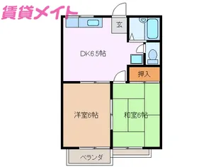 ロイヤル八千代台【2階】の間取り
