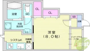 Spica【1階】の間取り