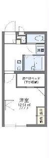 レオパレス小諏訪II【1階】の間取り