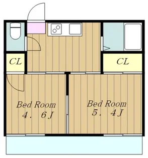 フォーブル相武台【1階】の間取り