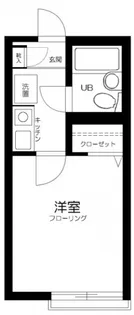 OZ壱番街B【2階】の間取り