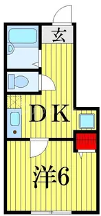 ノースロック【1階】の間取り