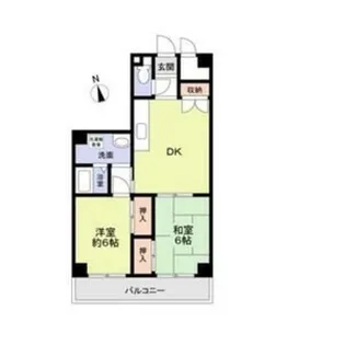 寿ビル【3階】の間取り