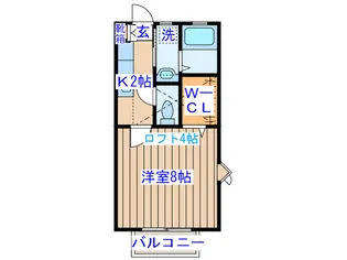 ALTEC DEUX【1階】の間取り
