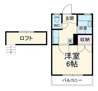 ウィンザーハイム宮代【2階】の間取り