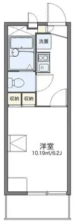 レオパレスAmourII【1階】の間取り