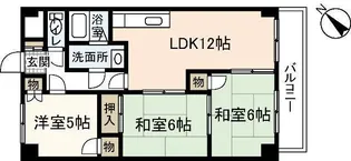 ビラバロンII【3階】の間取り