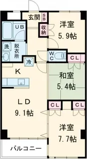 アルコ18【3階】の間取り