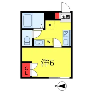 早稲田鶴巻町IMAハウスの間取り