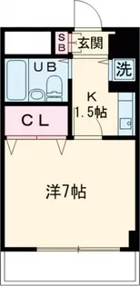碑文谷壱番館【2階】の間取り