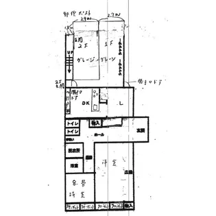長岡市高見町貸家【1階】の間取り