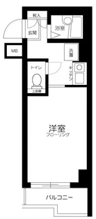 スカイコート文京小石川【2階】の間取り