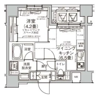 アイル押上ノルド【7階】の間取り