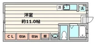 かつらマンション【1階】の間取り