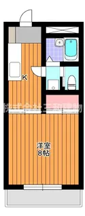 エスポアール【3階】の間取り