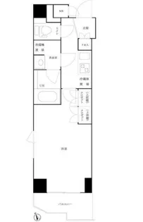 東京都港区白金3【マンション】の間取り