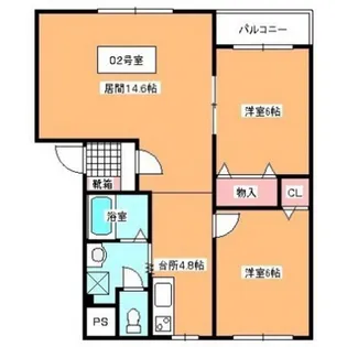 ピュアライフ亀田本町【1階】の間取り