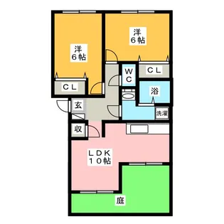 センティフォリア【1階】の間取り