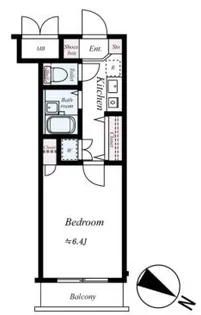 サンテミリオン田園調布南【1階】の間取り