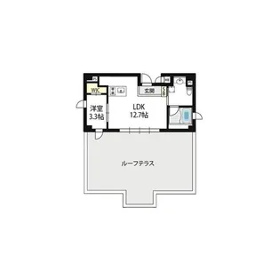 Bee-parQ扇町【8階】の間取り