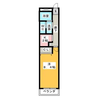 studio N【3階】の間取り