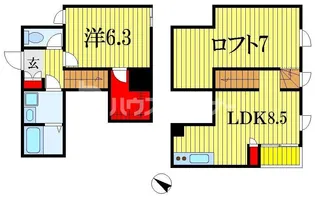 CB千葉ルティアの間取り