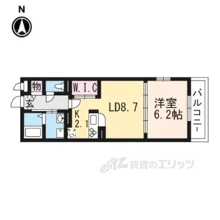 ラヴィータ【4階】の間取り