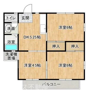 ドミール小山【2階】の間取り