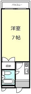サンライズマンション【5階】の間取り