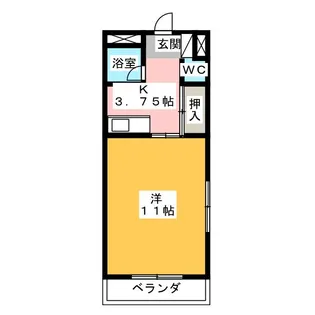 NTビル塩釜2【2階】の間取り